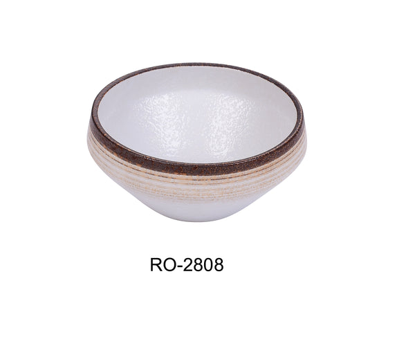 Yanco Rockeye-2 Chinaware 8" X 3 1/2" FUSION BOWL 46 OZ