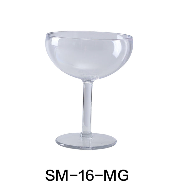 Yanco Stemware Plastic 16 OZ MARGARITA 4 3/4" X 6 1/2"