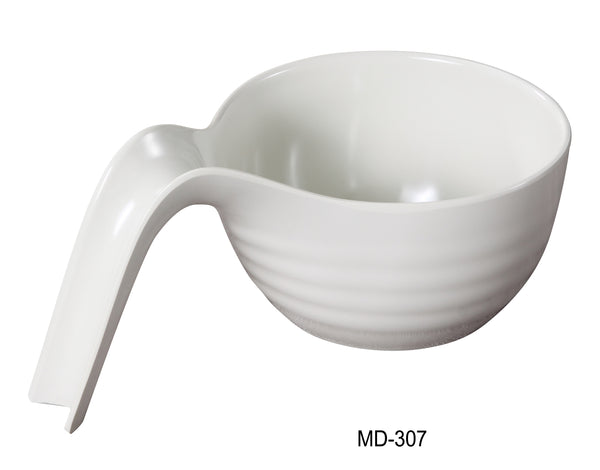 Yanco Milando Melamine 6 3/4" SERVING BOWL WITH HANDLE 40 OZ