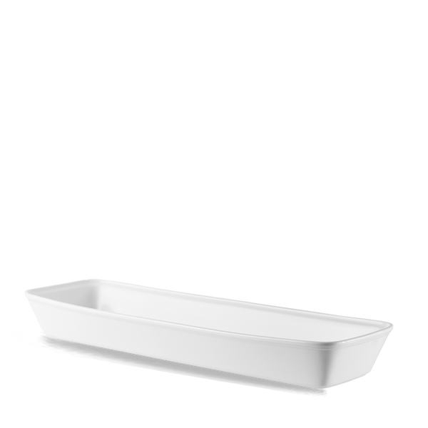 White Cookware  Rectangle Baking Dish 21X6.5X2.5 Box 2