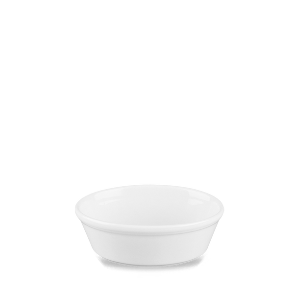 White Cookware  Oval Pie Dish 6"X4.75" Box 12