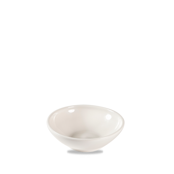 White  Contour Shallow Bowl 9Oz Box 12