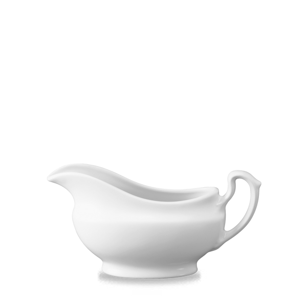 White  Gravy Boat 13Oz Box 4