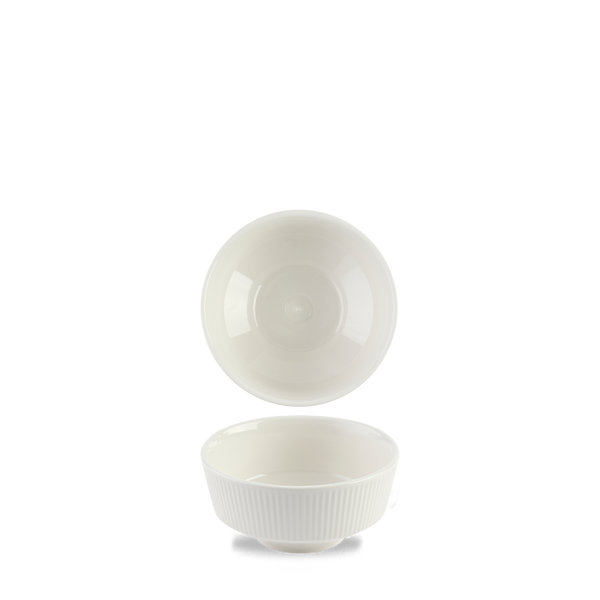 Nourish White Kochi Soup Bowl 40cl 14oz H: 6.2cm Dia: 13cm 5 1/8" Box 12