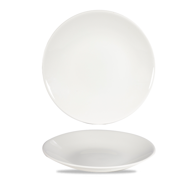 White  Profile Deep Coupe Plate 10" Box 12