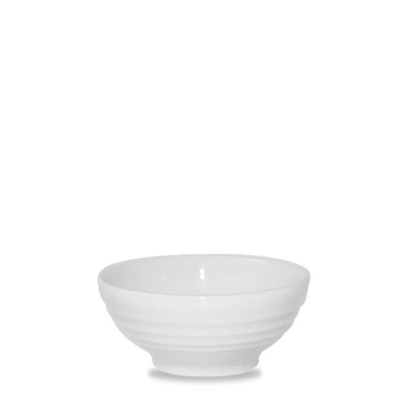 White Ripple Snack Bowl 10Oz Box 12