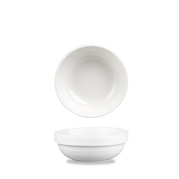 White Profile Stacking Bowl 10Oz Box 6