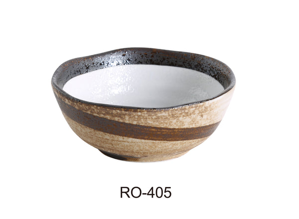 Yanco Rockeye Chinaware 4 1/2" MISO SOUP BOWL 8 OZ