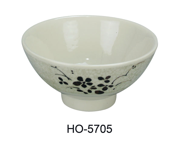 Yanco Honda Melamine 4 3/4" X 2 1/2"H RICE BOWL 10 OZ