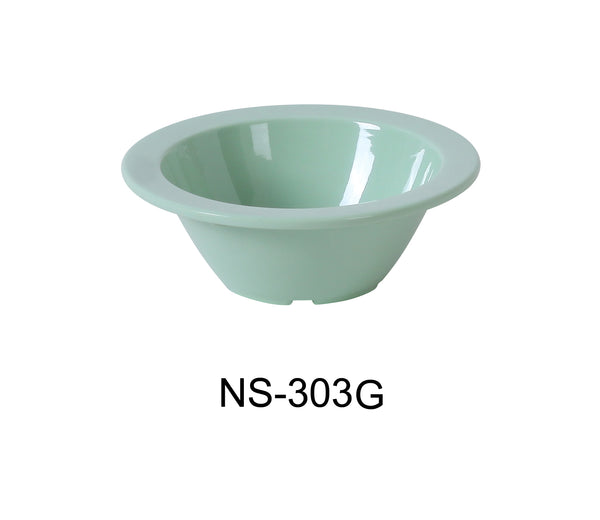 Yanco Nessico Melamine 4 3/4" FRUIT BOWL 4 OZ GREEN