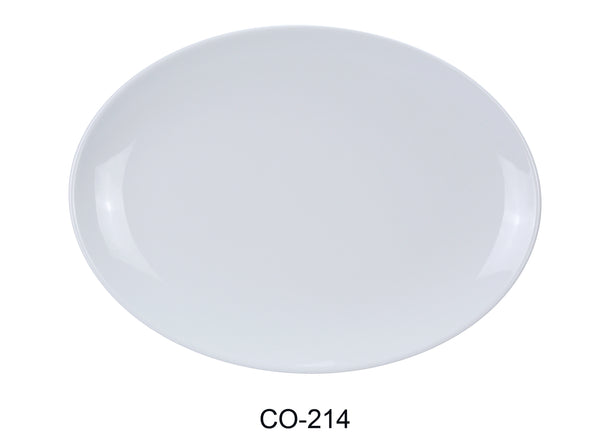 Yanco Coupe Pattern Melamine 14" X 10" RECTANGULAR PLATTER