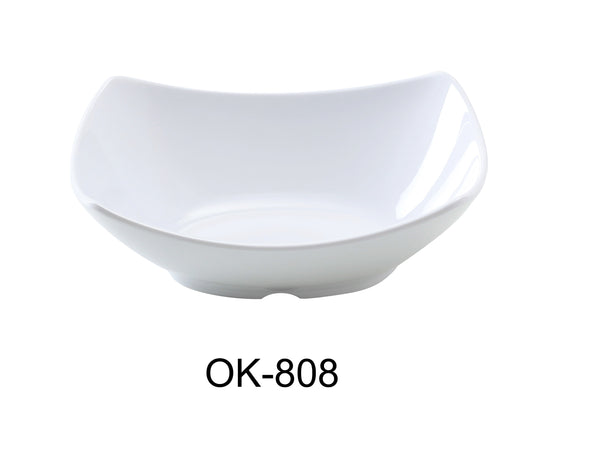 Yanco Osaka Melamine 7 3/4"X6"X2 1/2" RECTANGULAR BOWL 20 OZ