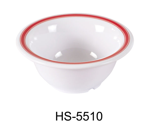 Yanco Houston Melamine 5 1/2" X 2 1/4"H SOUP BOWL-10 OZ