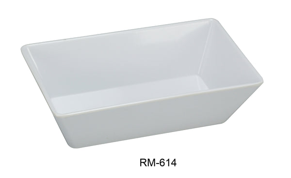 Yanco Rome Melamine 13 3/4" X 10" X 2 1/2" RECTANGULAR TRAY