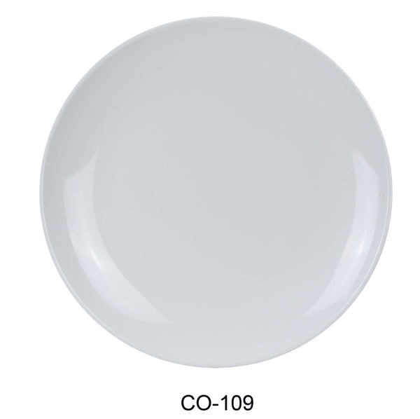 Yanco Coupe Pattern Melamine 9" ROUND PLATE