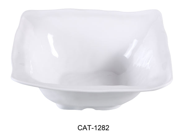 Yanco Catering Melamine 16" X 16" X 5 1/2" SQUARE BOWL 7 QT