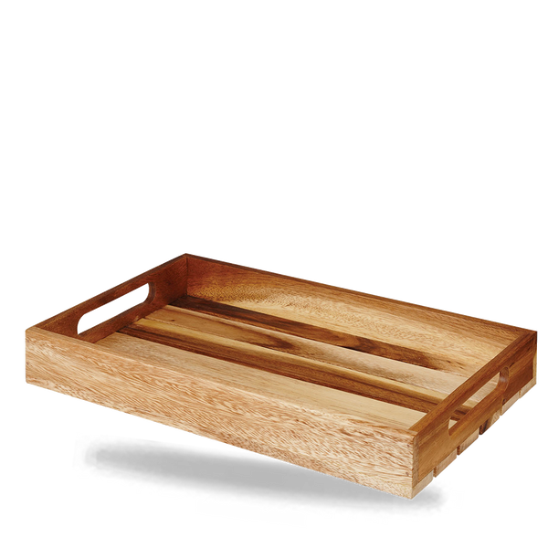 Wood Large Rect Crate 38X24X4.8Cm Box 4