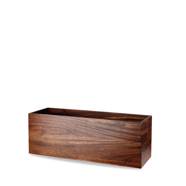 Wood  Rect Buffet Riser 15"X4.8"X4" Box 2