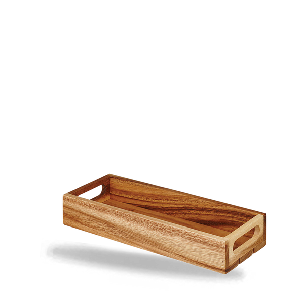 Wood Small Rect Crate 30X12X4.8Cm Box 4