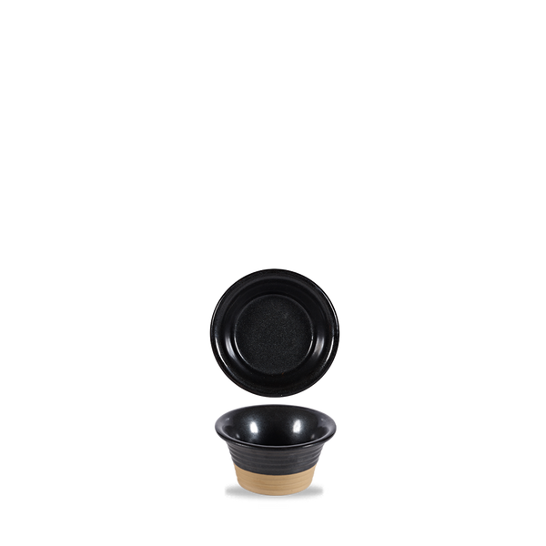 Black Igneous  Ramekin 1.4Oz Box 6