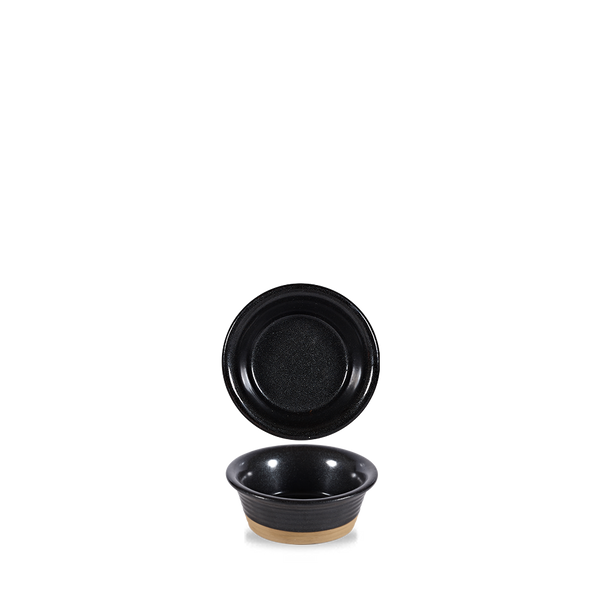 Black Igneous  Ramekin 3.3Oz Box 6