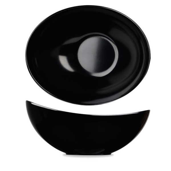 Plastic  Melamine Black Moonstone Bowl 36Cm Box 2