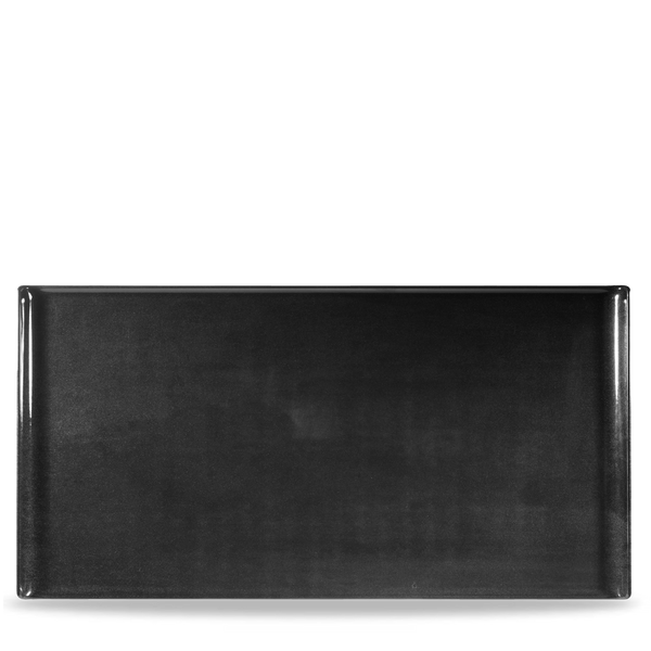 Plastic  Rect Blk Melamine Tray 20 7/8"X12 3/4" Box 2