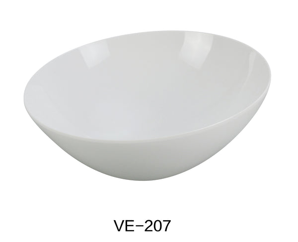 Yanco Venice Melamine 7 1/2" SHEER SALAD BOWL 22 OZ