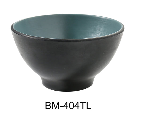 Yanco Birmingham Melamine 4 1/2" X 2 3/4" RICE / SOUP BOWL 10 OZ - TL