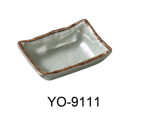 Yanco Yoto Melamine 3" X 2" X 3/4" SAUCE DISH 3 OZ