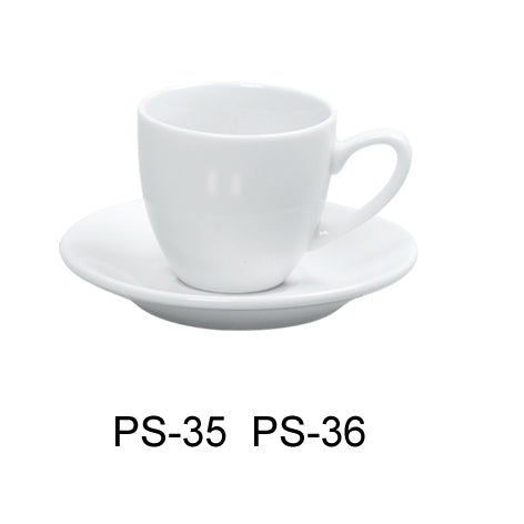 Yanco Piscataway Chinaware 2 1/2" ESPRESSO CUP 3.5 OZ