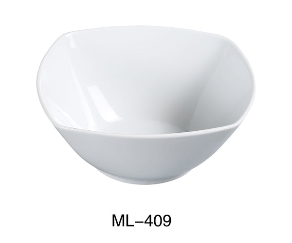 Yanco Main Land Chinaware 9 1/2" SQUARE SALAD BOWL 64 OZ