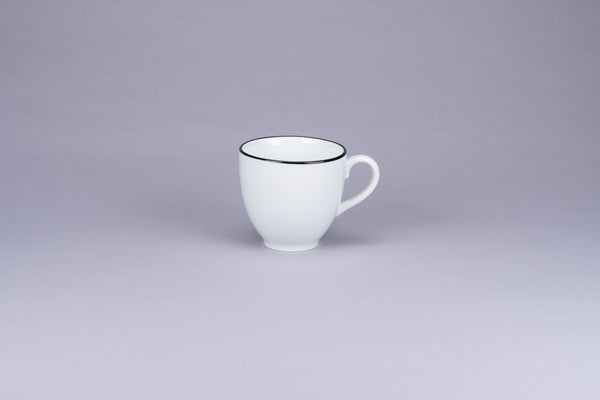 RIMZ FLORA MUG WITH BLACK RIM, 15.2 OZ