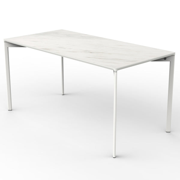 White Marble Rectangle Table