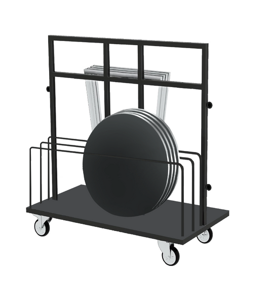 Cocktail Storage/Transport Trolley, fits up to (8) tables