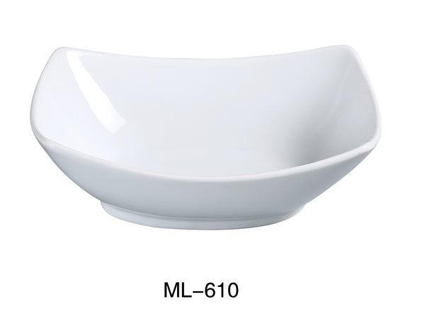 Yanco Main Land Chinaware 10" X 7 1/2" RECTANGULAR BOWL 42 OZ