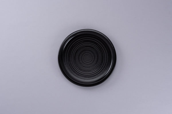 Selva Basics FLAT COUPE PLATE, 6.3"D, BLACK