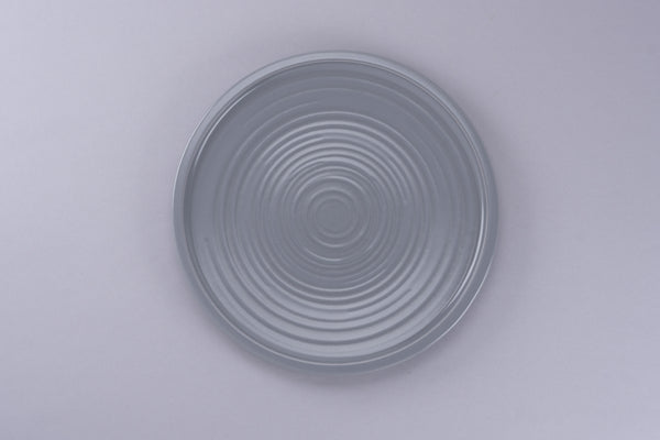 Selva Basics FLAT COUPE PLATE, 9.4"D, GREY