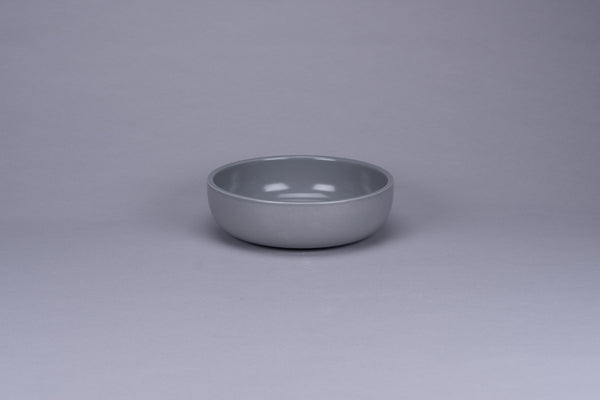 Selva Basics ROUND DEEP COUPE PLATE, 6.3"D, 19.3 OZ, GREY