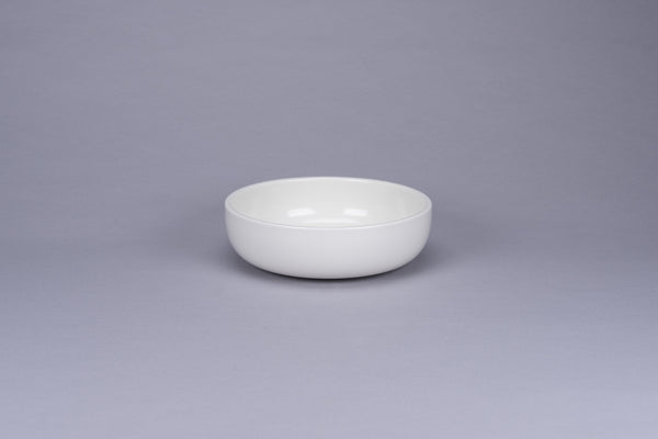 Selva Basics ROUND DEEP COUPE PLATE, 6.3"D, 19.3 OZ, WHITE