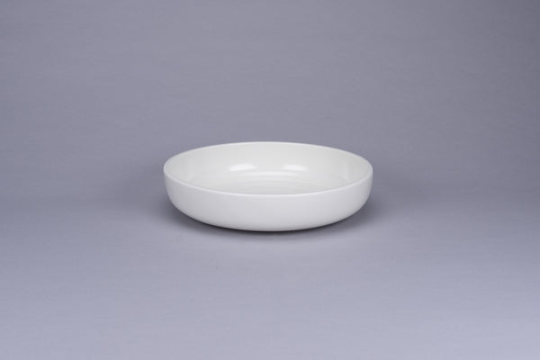 Selva Basics ROUND DEEP COUPE PLATE, 7.9"D, 30.4 OZ, WHITE