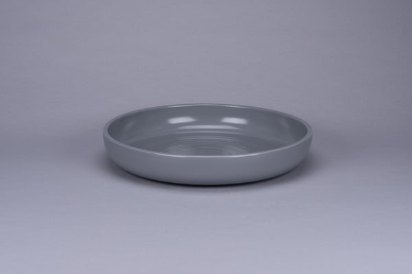 Selva Basics ROUND DEEP COUPE PLATE, 10.1"D, 51 OZ, GREY