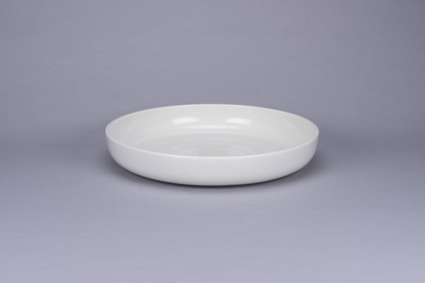 Selva Basics ROUND DEEP COUPE PLATE, 10.1"D, 51 OZ, WHITE