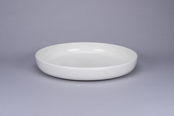 Selva Basics ROUND DEEP COUPE PLATE, 11.7"D, 72.7 OZ, WHITE