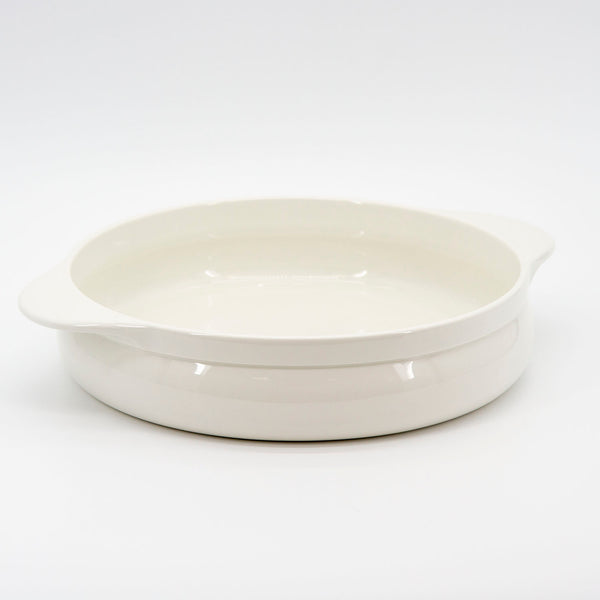 Waterless round Porcelain Dish