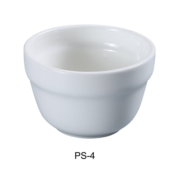 Yanco Piscataway Chinaware 3 3/4" BOUILLON CUP 7 OZ