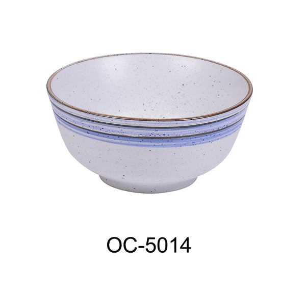 Yanco Ocean Chinaware 4 1/2" X 2"H MISO SOUP BOWL 8 OZ