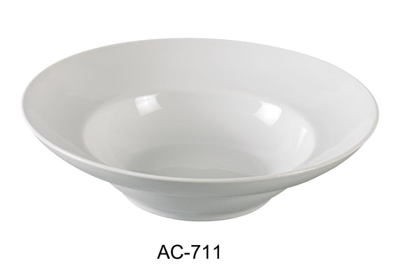 Yanco Abco Chinaware 10 3/4" X 3" DEEP MEDITERRANEAN BOWL 32 OZ