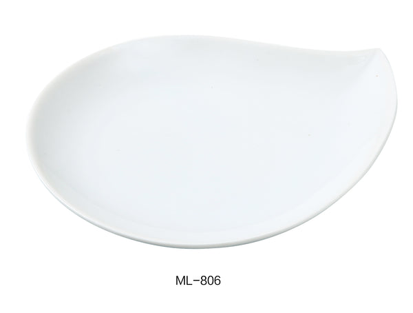 Yanco Main Land Chinaware 5 3/4" LEAF SHAPE PLATE