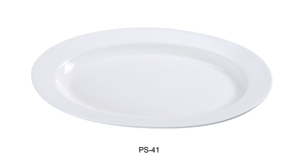 Yanco Piscataway Chinaware 14" X 9 1/2" PLATTER